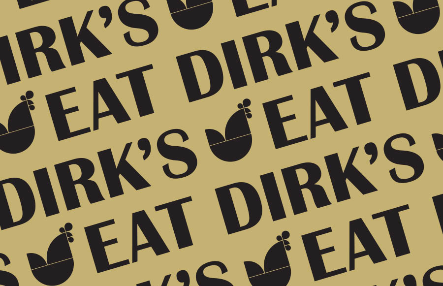 Dirk's Chicken Logo Design